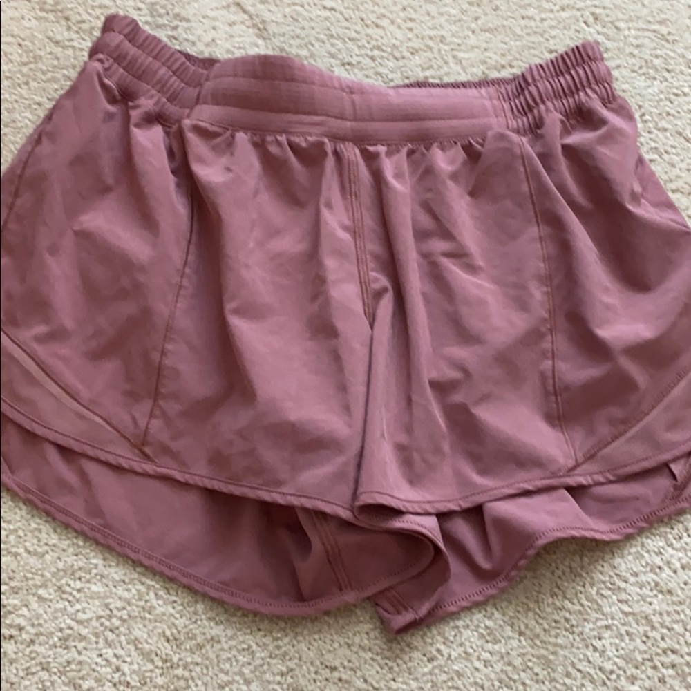 Light Pink Lululemon Shorts